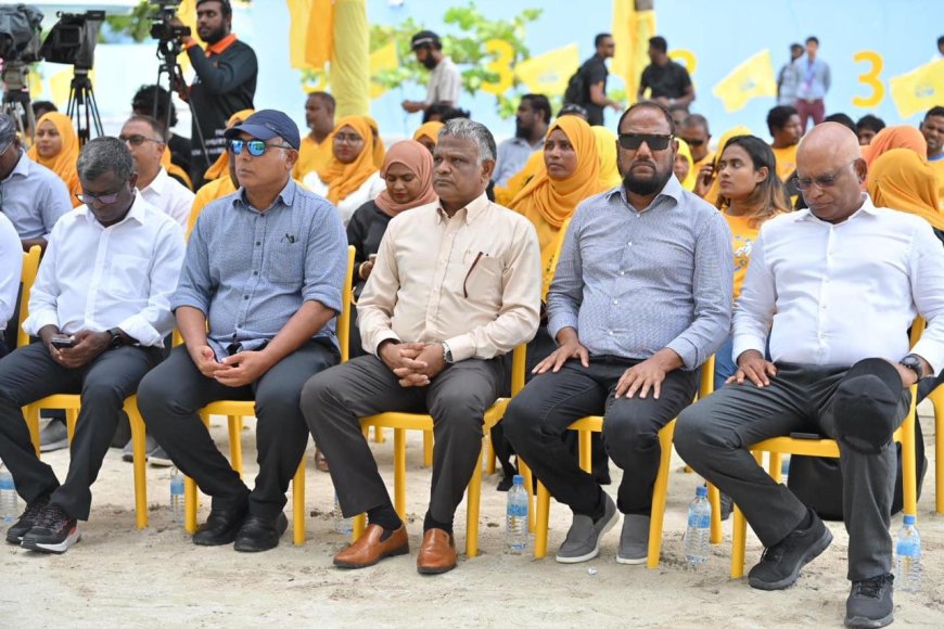 ޑރ.އިބްރާހީމް ހަސަންވެސް ރައީސް އާއެކު ކެމްޕެއިންއައް!