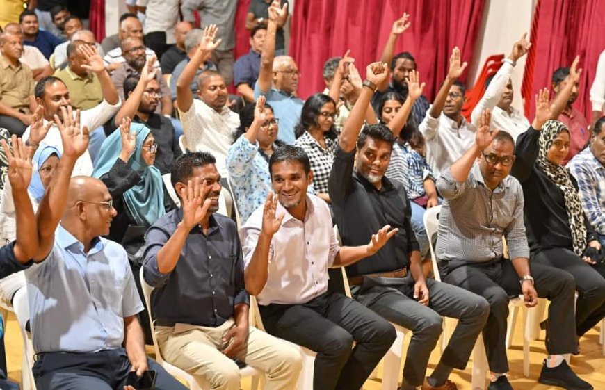 ނިޒާމީ ވޯޓް- އާއްމު މެންބަރުންނައްޓަކައި އެމްޑީޕީއައް ނުކުރެވޭވަރު ކަމެއްތަ