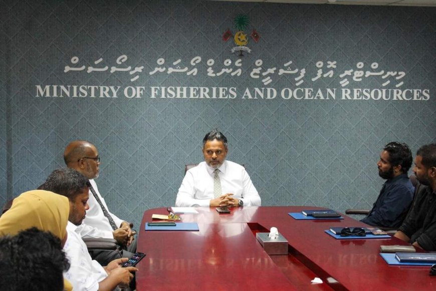 JICA Training Participants Collaborate with Maldivian Minister to Boost Fisheries Sector