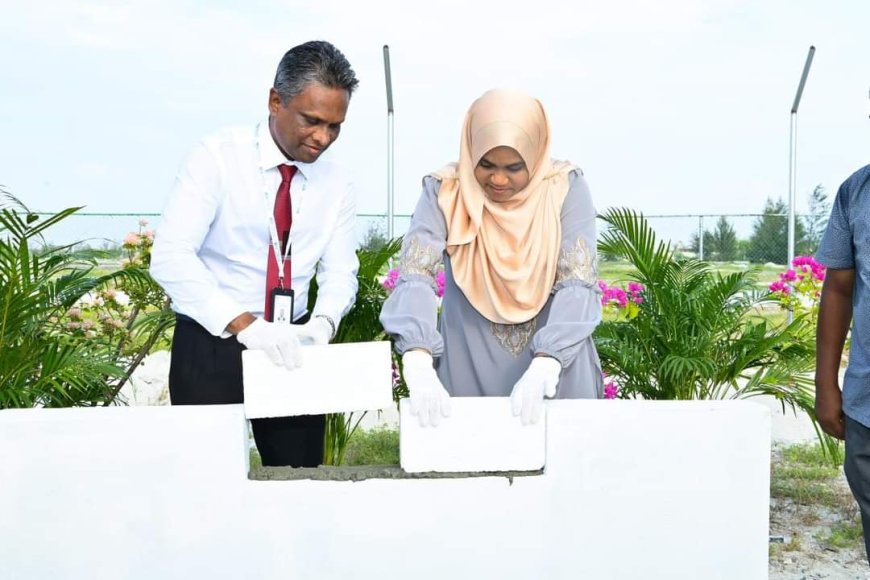 First Lady Sajidha Mohamed Initiates Petcare Facility Project in Hulhumalé Phase 2