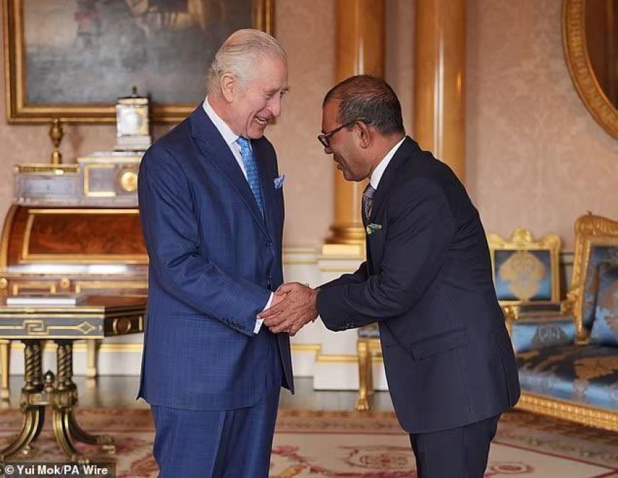 Former Maldives President Mohamed Nasheed Advocates Environmental Collaboration with His Majesty King Charles III