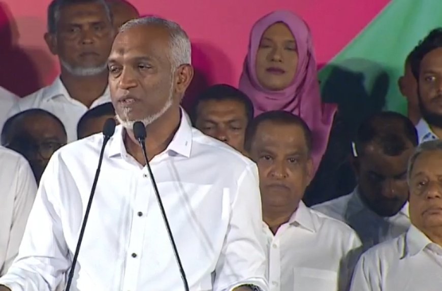 President Muiz's Call for Unity and Progress in the Maldives