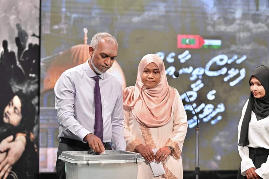 މިއަދު ފަލަސްތީނު ރައްޔިތުންނަށް އެހީނުވެއްޖެނަމަ ދެން ދައްކާނެ ވާހަކައެއް ނޯންނާނެ: ރައީސް