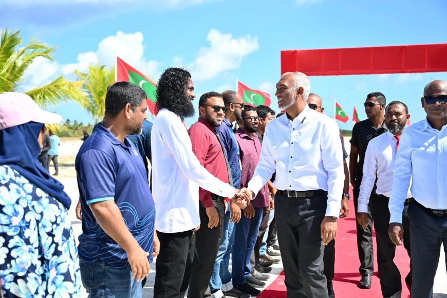 ރައީސް ހުވަދު އަތޮޅަށް ފުރާ ވަޑައިގަންނަވައިފި